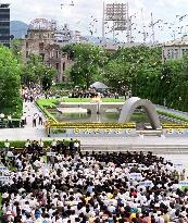 Hiroshima commemorates 54th anniversary of A-bombing